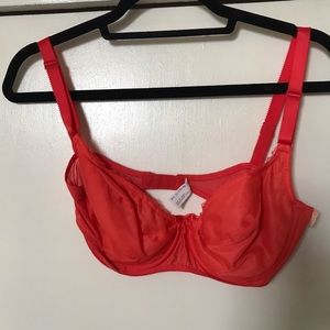Vintage sexy red bra with original tags